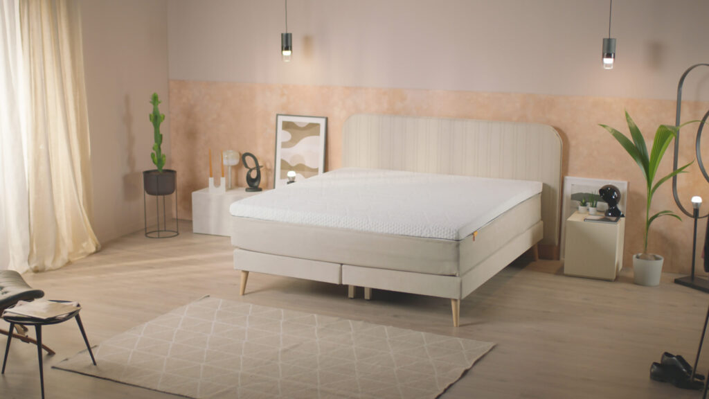 Surmatelas Emma Original Elite, gros plan sur la housse