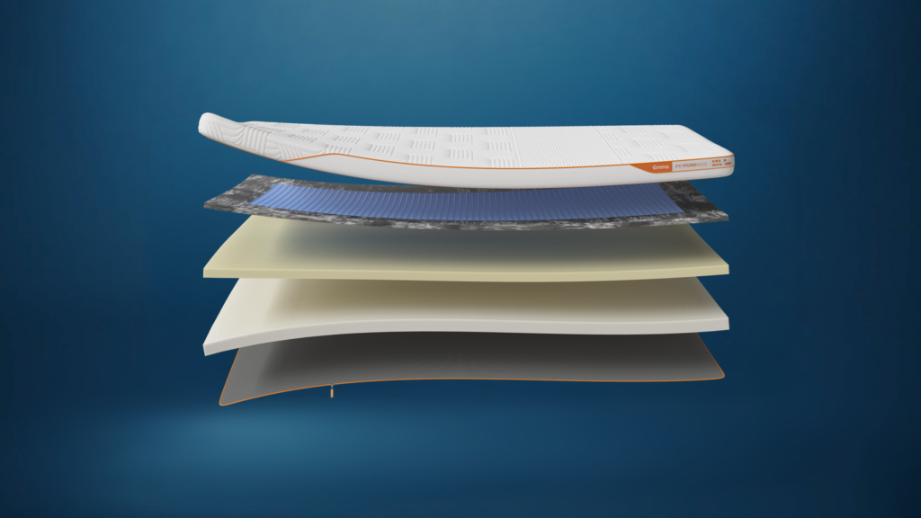 Surmatelas Emma Performance, gros plan sur la housse