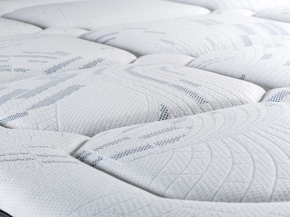 Coutil du matelas Duvivier Kamara en gros plan