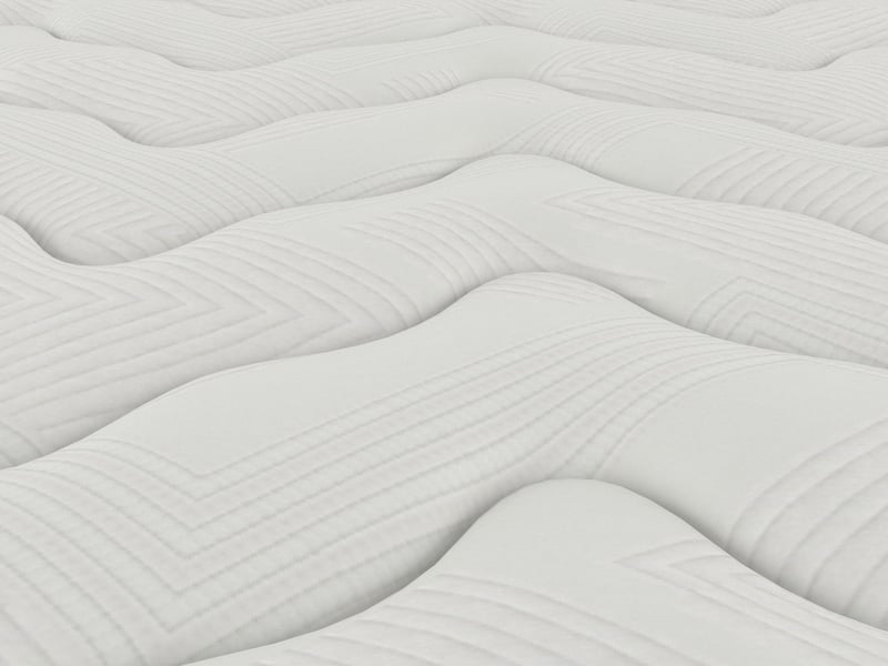 Matelas Confobed Illico – gros plan sur le coutil matelassé
