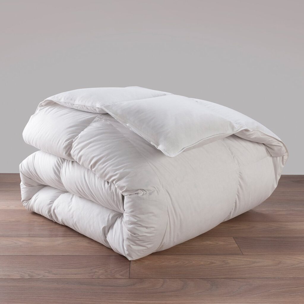 Couette Dodo en duvet à piquage carreaux, seconde vue packshot