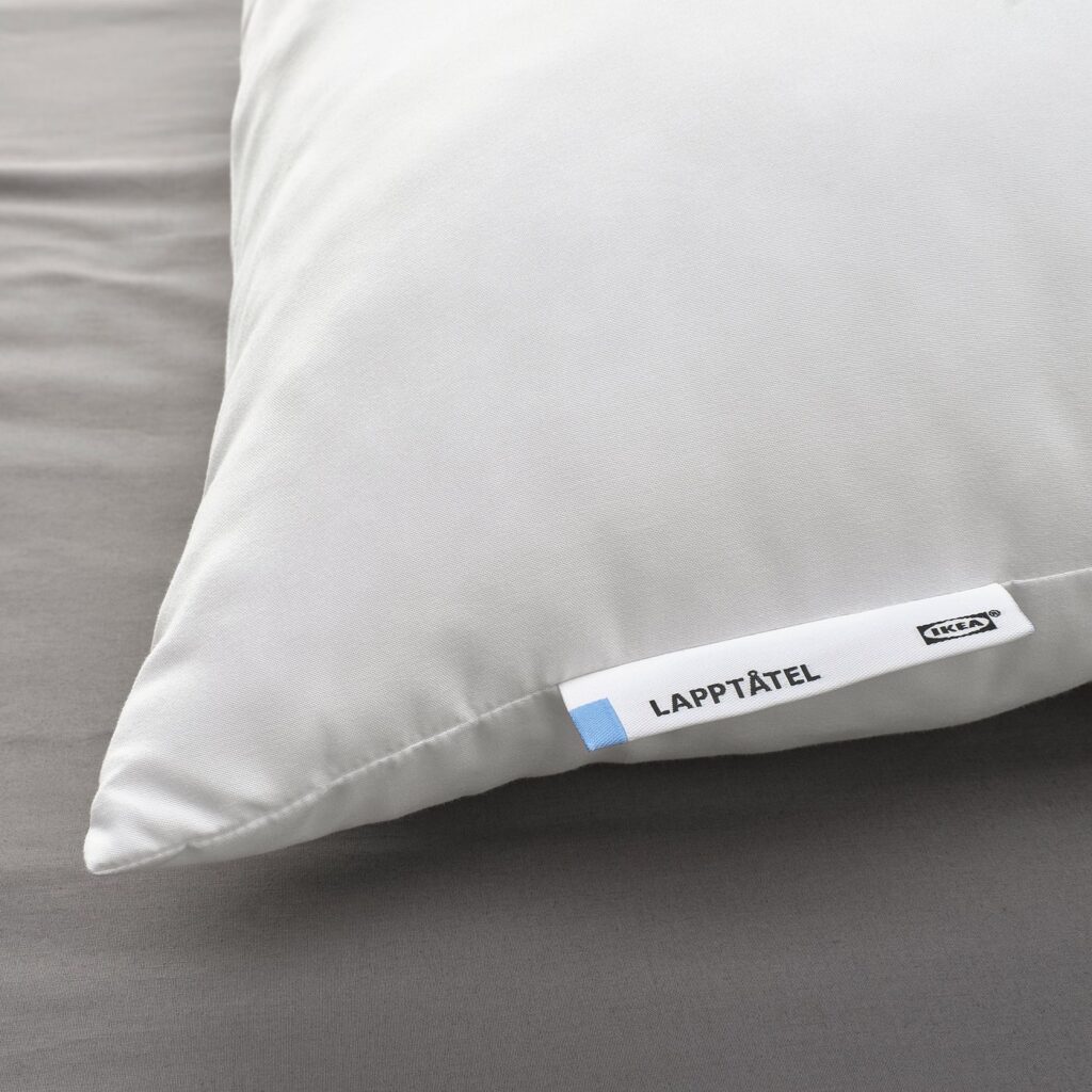Version basse de l'oreiller IKEA LAPPTÅTEL