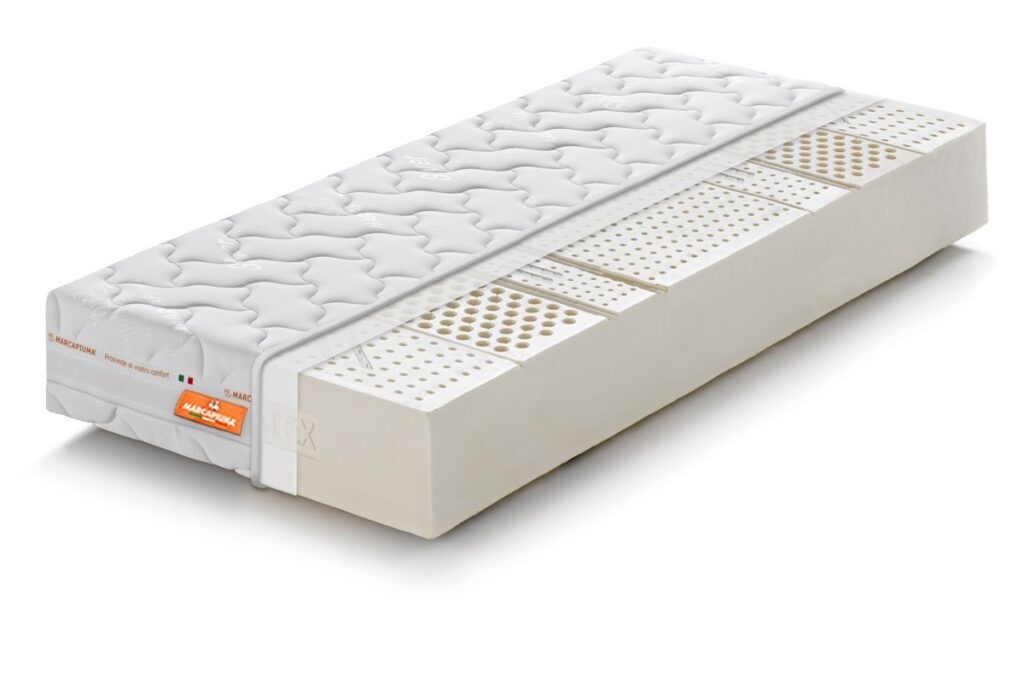 Marcapiuma Sevenlife 20 en une place, housse retirée sur les couches internes