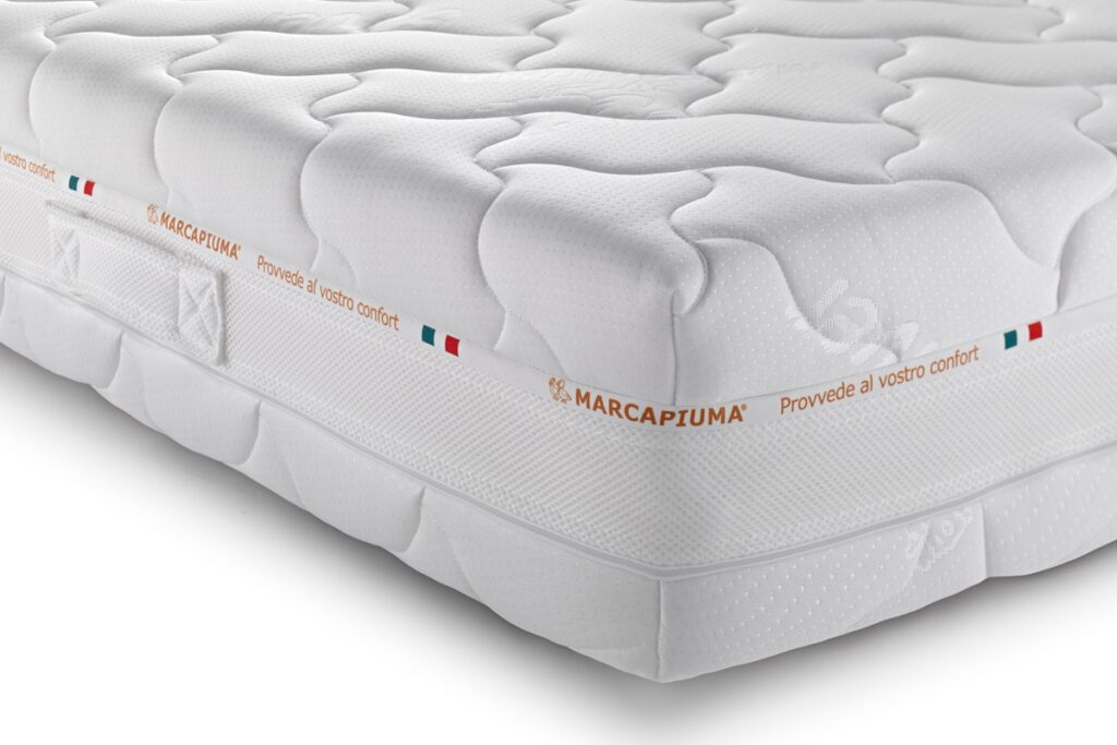 Angle du Marcapiuma Sevenlife 20 avec sa fermeture éclair et ses poignées