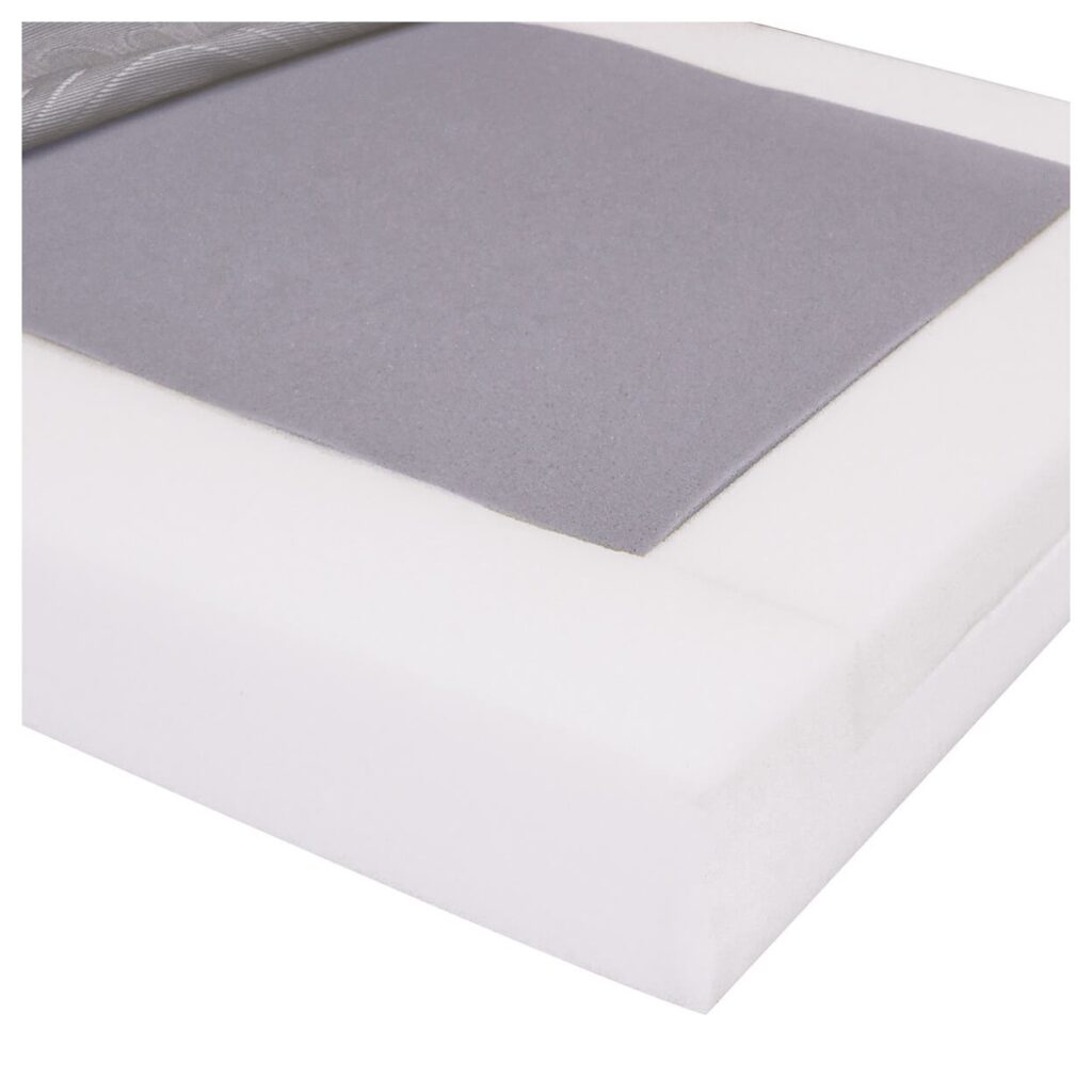 Coupe du matelas Candide Résilience montrant le cœur en mousse