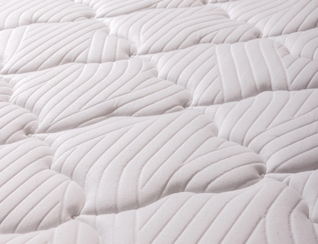 Matelas Épéda Céladon – gros plan du matelassage