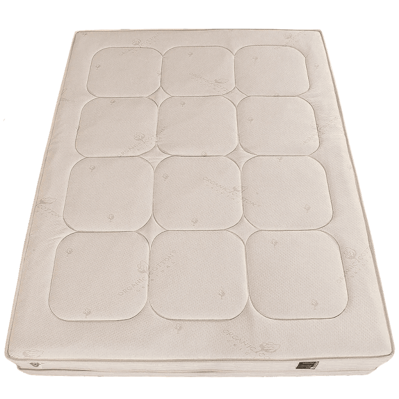 Matelas Noctéa, dessus matelassé en coton biologique