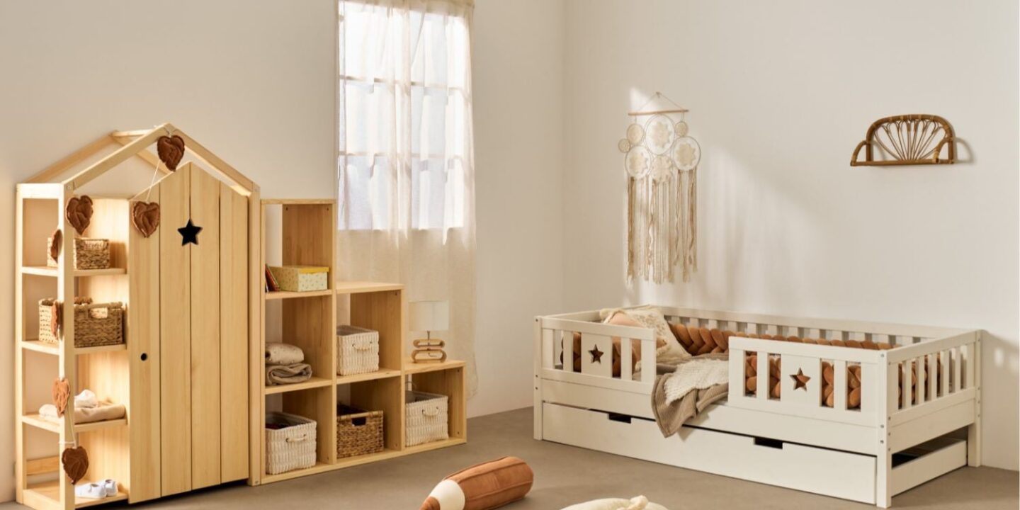 Cabania Lit Montessori évolutif Barcelone