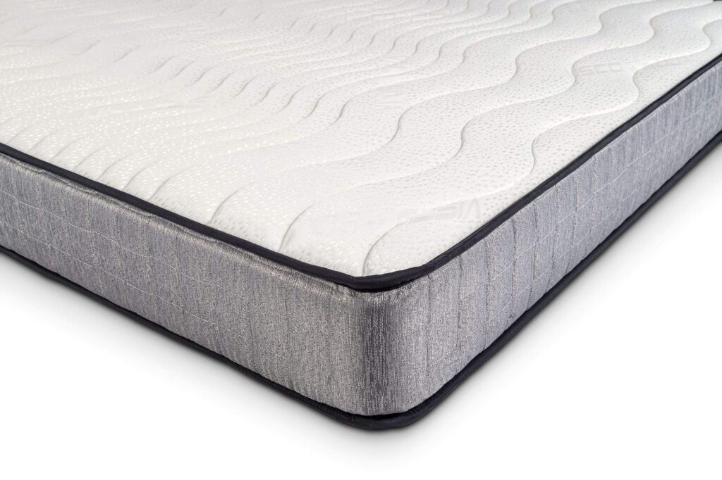 Matelas Bezen Pharma-Therapy Soja, gros plan sur l angle et la platebande