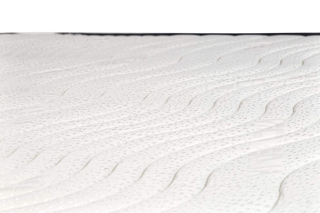 Matelas Bezen Pharma-Therapy Soja, gros plan sur le matelassage du coutil