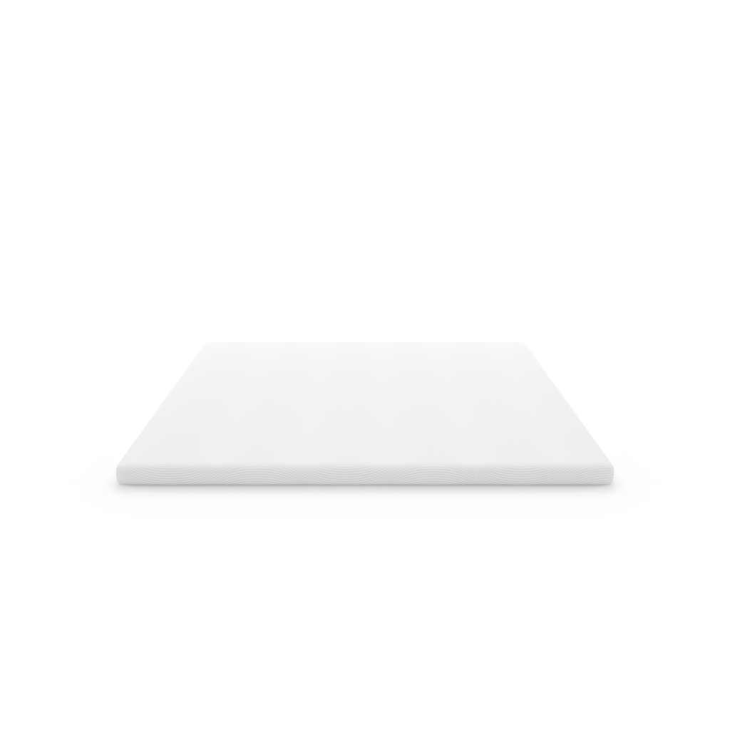 Surmatelas Hybride ferme Slome présenté seul sur fond neutre