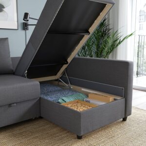 IKEA FRIHETEN canapé convertible d&rsquo;angle