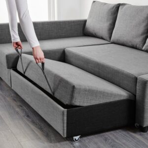 IKEA FRIHETEN canapé convertible d&rsquo;angle