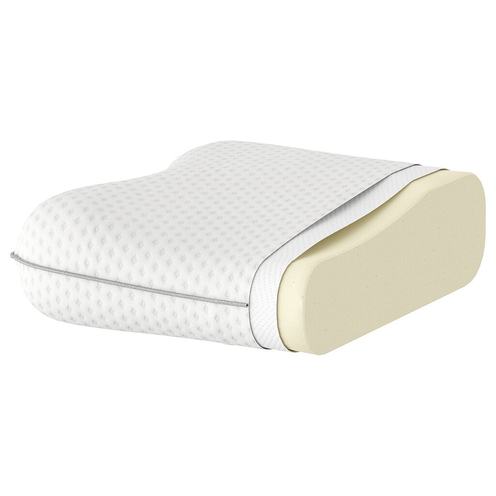 IKEA ISRANUNKEL, coupe montrant le bloc de mousse à mémoire de forme