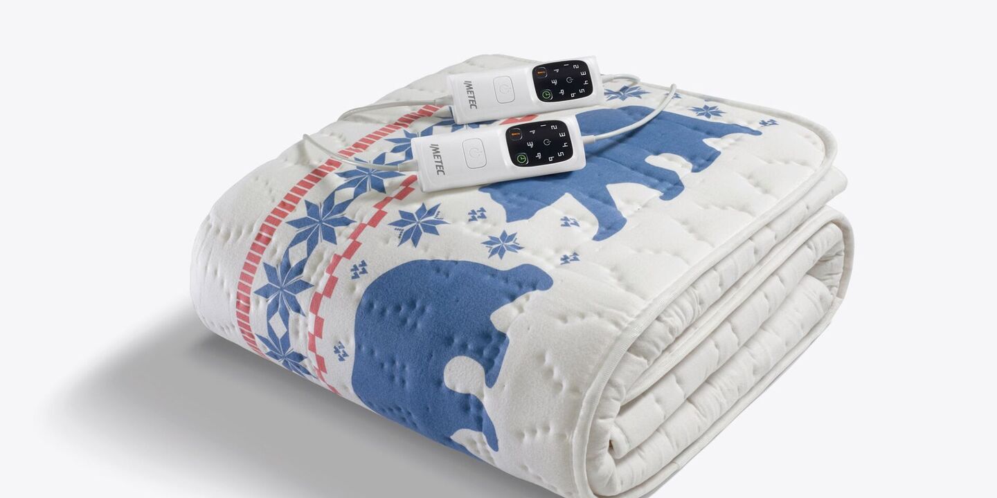 Surmatelas chauffant Imetec Adapto Coton