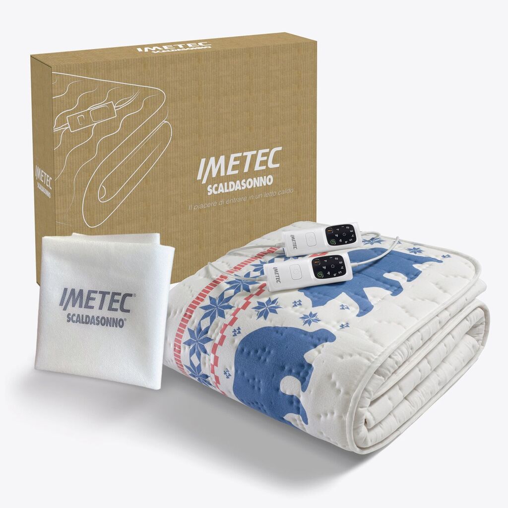 Imetec Adapto Coton avec sa boîte en carton et son sac de rangement