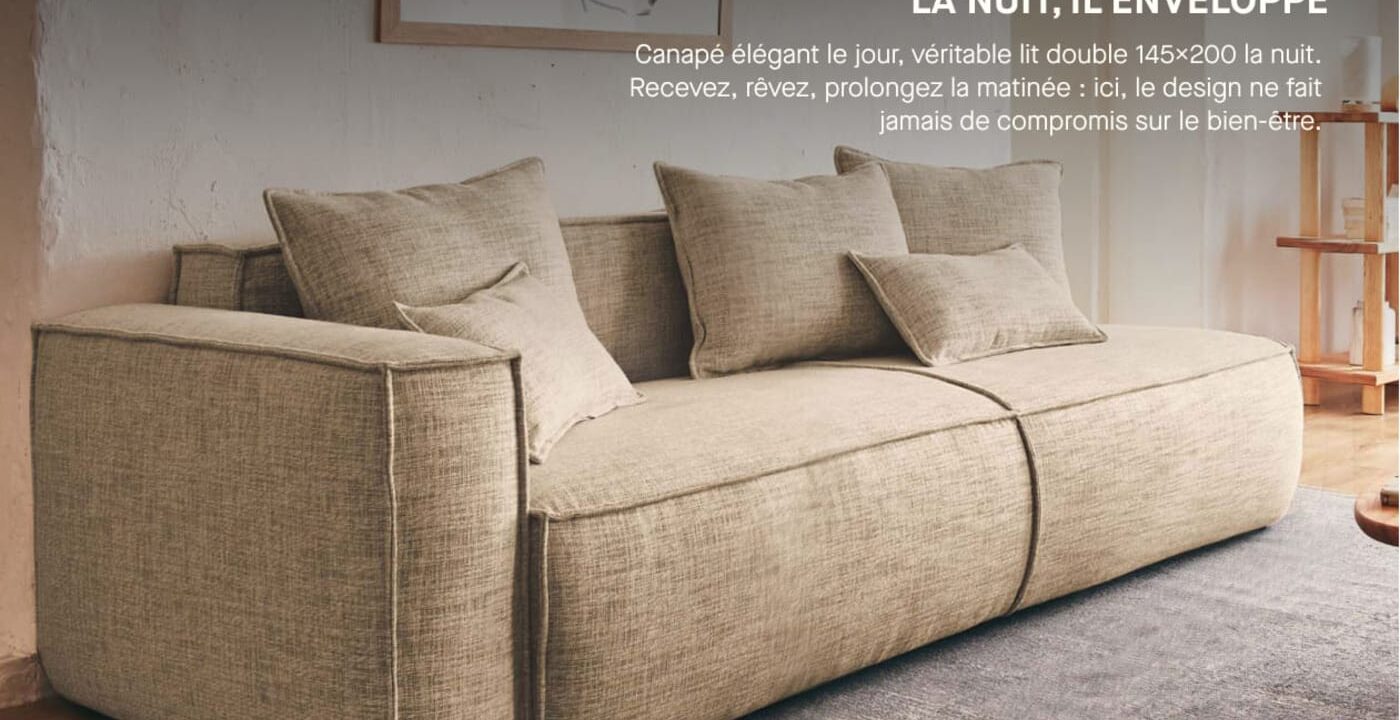 Kipli Canapé convertible FOLIA