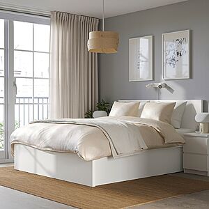 IKEA MALM Cadre lit coffre
