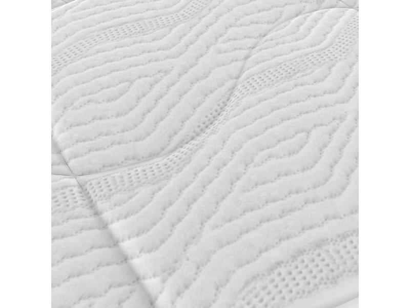 Gros plan sur le matelassage du Bultex Air Fusion Hybride Tonique
