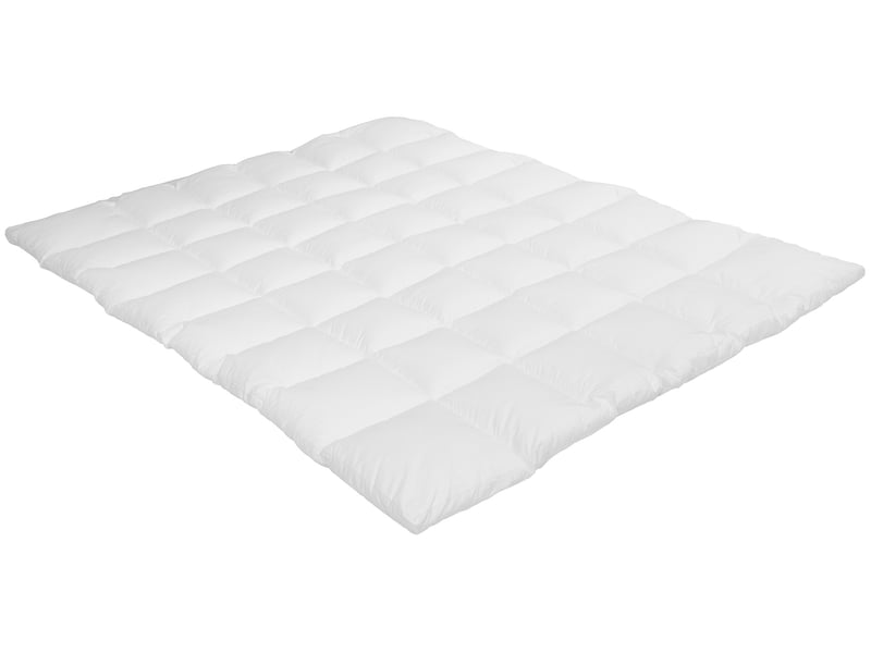 Surmatelas 8 Heures Grand Hôtel vu de trois quarts sur fond blanc
