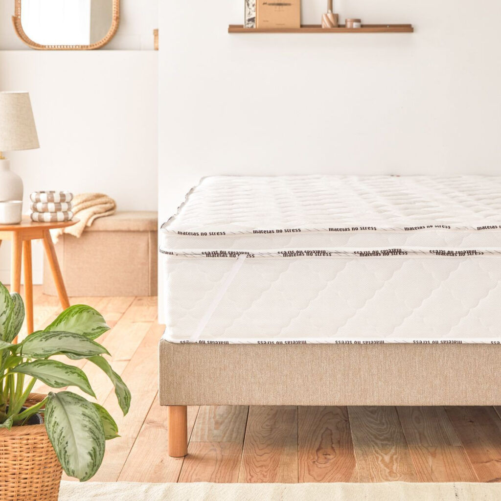Surmatelas Matelas No Stress Mémoire de forme Bambou