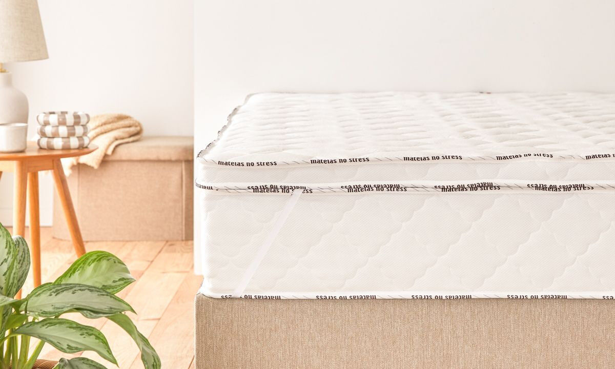 Surmatelas Matelas No Stress Mémoire de forme Bambou